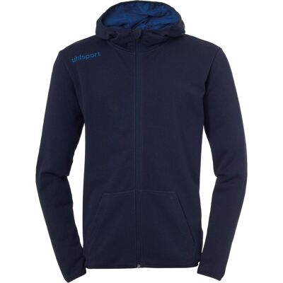 UHLSPORT Herren Kapuzensweat ESSENTIAL HOOD JACKET - Blau - S UHLSPORT Herren Kapuzensweat ESSENTIAL HOOD JACKET - Blau - S