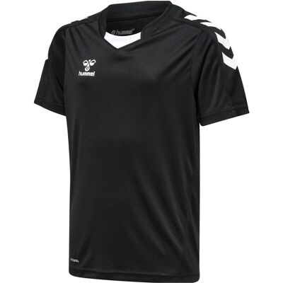 hummel, Jungen, Sportshirt, hmlCORE XK POLY JERSEY S/S KIDS (164), Schwarz, 164 hummel, Jungen, Sportshirt, hmlCORE XK POLY JERSEY S/S KIDS (164), Schwarz, 164