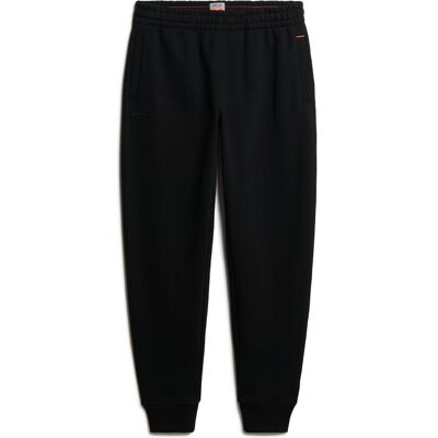 Superdry, Herren, Sporthose, Essential Jogginghose mit Logo (M), Schwarz Superdry, Herren, Sporthose, Essential Jogginghose mit Logo (M), Schwarz