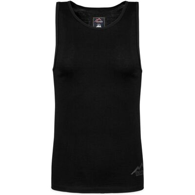 Normani, Herren, Funktionsshirt, Herren Merino Unterhemd Alice Springs (56, XXL), Schwarz, XXL, 56 Normani, Herren, Funktionsshirt, Herren Merino Unterhemd Alice Springs (56, XXL), Schwarz, XXL, 56