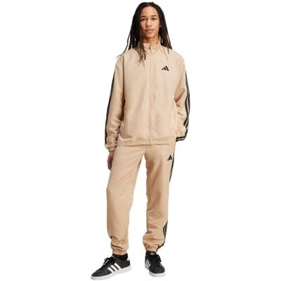 Adidas Herren, Trainingsjacken, Herren Sportswear Basic 3-Streifen Woven Trainingsanzug Beige (S), Beige, S Adidas Herren, Trainingsjacken, Herren Sportswear Basic 3-Streifen Woven Trainingsanzug Beige (S), Beige, S