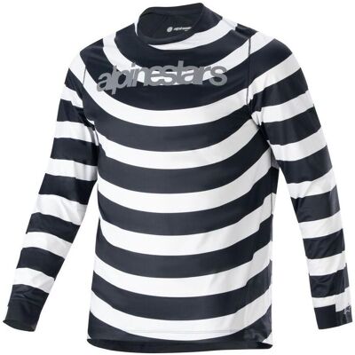 Alpinestars, Herren, Velotrikot, JERSEY 24 A-ARIA Oscar LS (XXL), Schwarz, XXL Alpinestars, Herren, Velotrikot, JERSEY 24 A-ARIA Oscar LS (XXL), Schwarz, XXL
