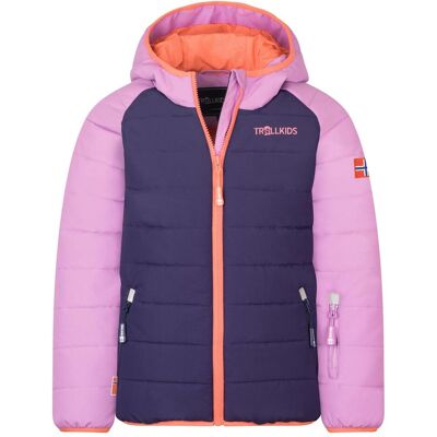 Trollkids, Jungen, Skijacke, Kid's Hafjell Snow Jacket Pro (122), Rosa Trollkids, Jungen, Skijacke, Kid's Hafjell Snow Jacket Pro (122), Rosa