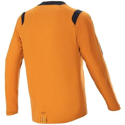 Alpinestars, Herren, Velotrikot, Jersey 24 A-Dura Dri Wool Ls (XL), Gold, XL Alpinestars, Herren, Velotrikot, Jersey 24 A-Dura Dri Wool Ls (XL), Gold, XL