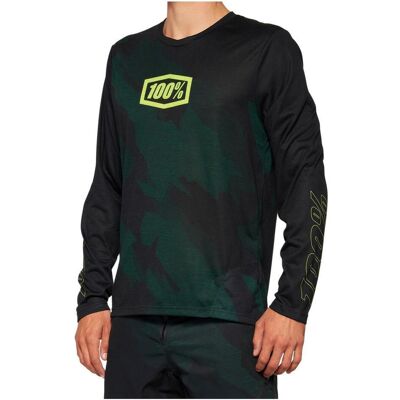 100%, Herren, Velotrikot, Airmatic LE Long Sleeve Jersey (M), Schwarz, M 100%, Herren, Velotrikot, Airmatic LE Long Sleeve Jersey (M), Schwarz, M