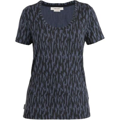 ICEBREAKER Tech Lite Ii Glaci Cam Cinzento T-Shirt - T-Shirt ICEBREAKER Tech Lite Ii Glaci Cam Cinzento T-Shirt - T-Shirt