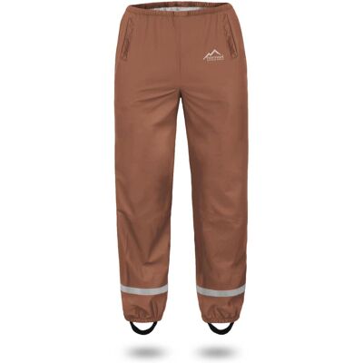 Normani, Mädchen, Outdoorhose, Kinder Regenhose York - 1141 (104, 128, 176), Braun Normani, Mädchen, Outdoorhose, Kinder Regenhose York - 1141 (104, 128, 176), Braun