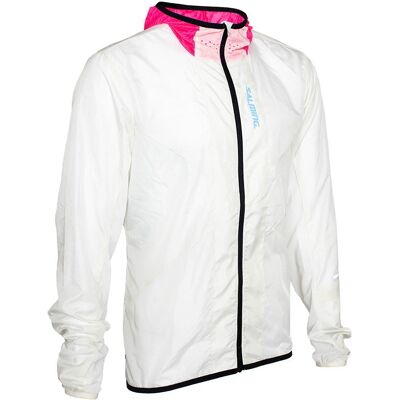 Salming, Laufjacke, Sarek 21 Jacket Unisex (XL), Weiss, XL Salming, Laufjacke, Sarek 21 Jacket Unisex (XL), Weiss, XL