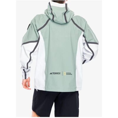 Herren, Regenjacken, Regenjacke adidas TERREX silbergrün Grösse S, Silber, (S) Herren, Regenjacken, Regenjacke adidas TERREX silbergrün Grösse S, Silber, (S)
