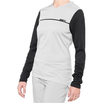 100%, Damen, Velotrikot, Ridecamp (S), Schwarz, Grau, S 100%, Damen, Velotrikot, Ridecamp (S), Schwarz, Grau, S