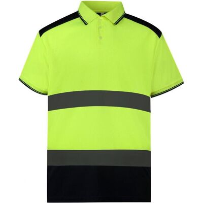 Yoko 3XL Bicolor Hochsichtbares Polo - Arbeitsschutz Yoko 3XL Bicolor Hochsichtbares Polo - Arbeitsschutz