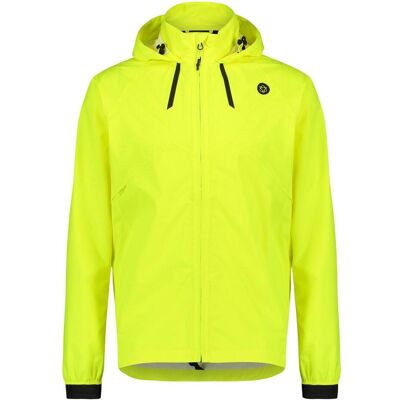Agu, Herren, Velojacke, Commuter Compact Jacke Regen Hi-vis Neon gialla (XL), Gelb, XL Agu, Herren, Velojacke, Commuter Compact Jacke Regen Hi-vis Neon gialla (XL), Gelb, XL