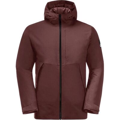 Jack Wolfskin, Herren, Outdoorjacken, Tempelhof Jkt M (S), Rot, S Jack Wolfskin, Herren, Outdoorjacken, Tempelhof Jkt M (S), Rot, S