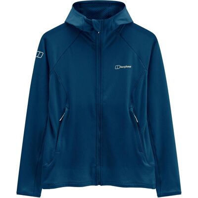 Berghaus, Damen, Outdoorjacken, Staindrop Hike Jacket - leichte Damen-Midlayer-Fleecejacke (L, M), Blau, L, M Berghaus, Damen, Outdoorjacken, Staindrop Hike Jacket - leichte Damen-Midlayer-Fleecejacke (L, M), Blau, L, M