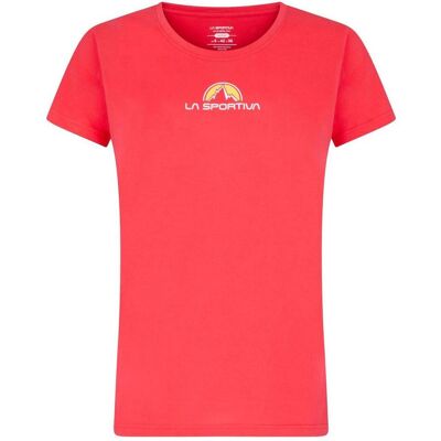 La Sportiva Damen Rotes Bio-Baumwoll T-Shirt - Sport & Freizeit La Sportiva Damen Rotes Bio-Baumwoll T-Shirt - Sport & Freizeit