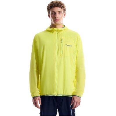 Berghaus, Herren, Outdoorjacken, Pendower Wind Jacket - leichte Windjacke für Herren (50, M), Grün, Gelb, M, 50 Berghaus, Herren, Outdoorjacken, Pendower Wind Jacket - leichte Windjacke für Herren (50, M), Grün, Gelb, M, 50