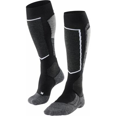 Falke, Damen, Sportsocken, SK2 Women (37 - 38), Schwarz, Grau Falke, Damen, Sportsocken, SK2 Women (37 - 38), Schwarz, Grau