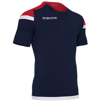 Macron, Herren, Velotrikot, Titan (M), Blau, Rot, Weiss, M Macron, Herren, Velotrikot, Titan (M), Blau, Rot, Weiss, M