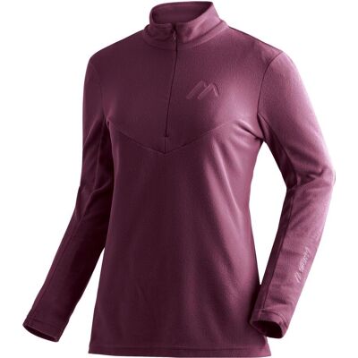 Maier Sports, Damen, Pullover, Denise Half Zip, Violett, (L) Maier Sports, Damen, Pullover, Denise Half Zip, Violett, (L)