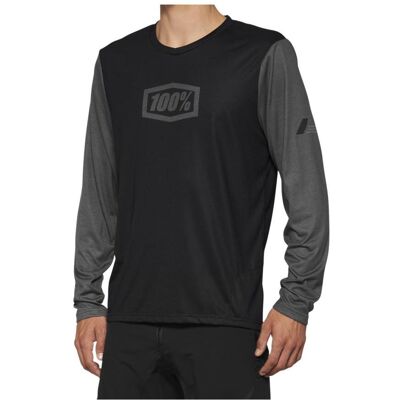 100%, Herren, Velotrikot, Airmatic Long Sleeve Jersey (XL), Schwarz, Gelb, XL 100%, Herren, Velotrikot, Airmatic Long Sleeve Jersey (XL), Schwarz, Gelb, XL