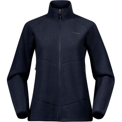 Bergans, Damen, Outdoorjacken, Rabot Merino Fleece (M), Blau, M Bergans, Damen, Outdoorjacken, Rabot Merino Fleece (M), Blau, M