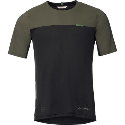 Vaude, Herren, Velotrikot, Kuro Shirt II (XXL), Grau, Grün, XXL Vaude, Herren, Velotrikot, Kuro Shirt II (XXL), Grau, Grün, XXL