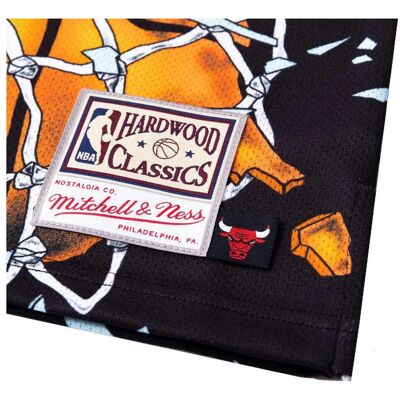 Mitchell & Ness, Herren, Sportshirt, M&N Big Face 6.0 Fashion Tank Top Jersey Chicago Bulls - L (L), Schwarz, L Mitchell & Ness, Herren, Sportshirt, M&N Big Face 6.0 Fashion Tank Top Jersey Chicago Bulls - L (L), Schwarz, L