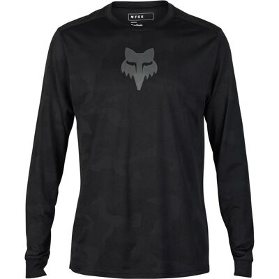 Fox Herren Velotrikot Jersey 24 Ranger Tru Dri Ls Blk - Jersey Fox Herren Velotrikot Jersey 24 Ranger Tru Dri Ls Blk - Jersey