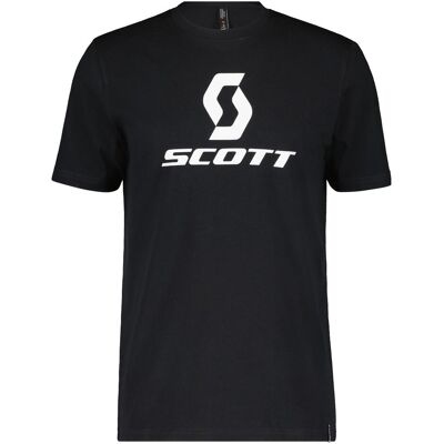Scott Sports, Herren, Velotrikot, Icon S/S (L), Schwarz, L Scott Sports, Herren, Velotrikot, Icon S/S (L), Schwarz, L