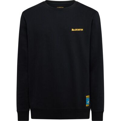 La Sportiva, Herren, Pullover, Climbing on the Moon Sweatshirt M, Gelb, Schwarz, (L) La Sportiva, Herren, Pullover, Climbing on the Moon Sweatshirt M, Gelb, Schwarz, (L)