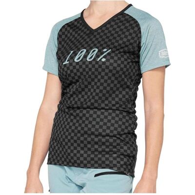 100%, Damen, Velotrikot, Airmatic Damen Biketrikot (M), Blau, Schwarz, Grau, M 100%, Damen, Velotrikot, Airmatic Damen Biketrikot (M), Blau, Schwarz, Grau, M