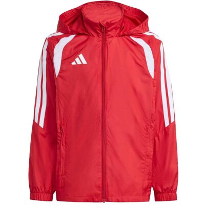 Adidas Unisex, Laufjacke, Tiro26L Wby - tepore/white (164), Rot, Weiss, 164 Adidas Unisex, Laufjacke, Tiro26L Wby - tepore/white (164), Rot, Weiss, 164