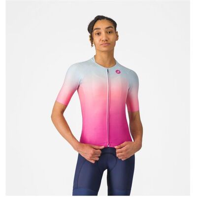 Castelli, Damen, Velotrikot, UPF W Jersey (L), Rosa, L Castelli, Damen, Velotrikot, UPF W Jersey (L), Rosa, L