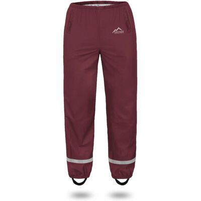 Normani, Unisex, Outdoorhose, Kinder Regenhose York - 1141 (104, 128, 176), Rot Normani, Unisex, Outdoorhose, Kinder Regenhose York - 1141 (104, 128, 176), Rot