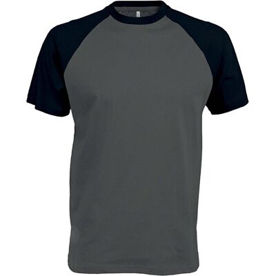Kariban Baseball - Grau - S - Raglan T-Shirt Kariban Baseball - Grau - S - Raglan T-Shirt