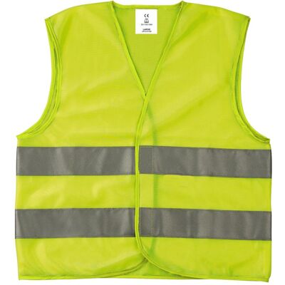 Wowow, Unisex, Velojacke, Kinder-Sicherheitsweste Mesh (M), Gelb, M Wowow, Unisex, Velojacke, Kinder-Sicherheitsweste Mesh (M), Gelb, M