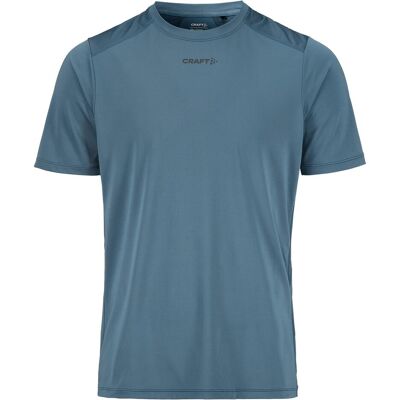 Craft Blau Recycling Polyester Elastan Trainingsshirt - T-Shirt Craft Blau Recycling Polyester Elastan Trainingsshirt - T-Shirt