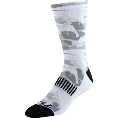 Troy Lee Designs, Unisex, Sportsocken, Signature Performance (L/XL), Weiss, Schwarz, Grau Troy Lee Designs, Unisex, Sportsocken, Signature Performance (L/XL), Weiss, Schwarz, Grau