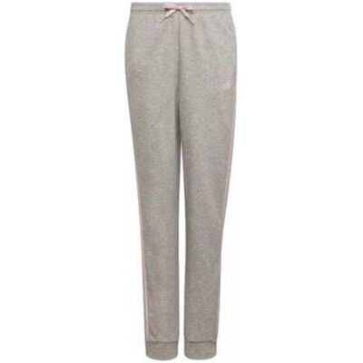 Adidas Jungen, Sporthose, Essentials 3-Streifen French Terry Hose (152), Pink, Grau Adidas Jungen, Sporthose, Essentials 3-Streifen French Terry Hose (152), Pink, Grau