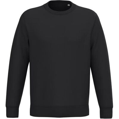 Native Spirit, Unisex, Pullover, Nachhaltiges Sweatshirt mit Rundhalsausschnitt, Schwarz, (XL) Native Spirit, Unisex, Pullover, Nachhaltiges Sweatshirt mit Rundhalsausschnitt, Schwarz, (XL)