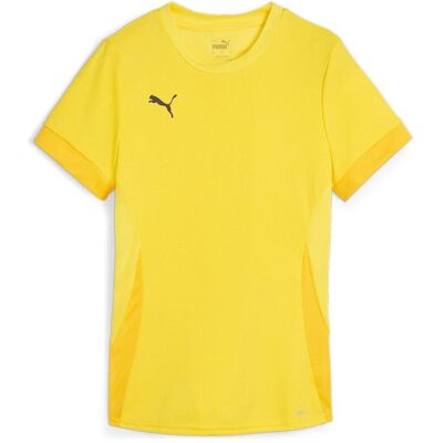 Puma Damen Sportshirt - Feuchtigkeitsableitende, Normale Passform, Interlock-Stoff Puma Damen Sportshirt - Feuchtigkeitsableitende, Normale Passform, Interlock-Stoff