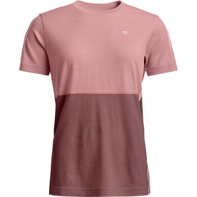 Ortovox, Damen, Funktionsshirt, 185 ROCK'N'WOOL SHORT SLEEVE W (S), Rosa Ortovox, Damen, Funktionsshirt, 185 ROCK'N'WOOL SHORT SLEEVE W (S), Rosa