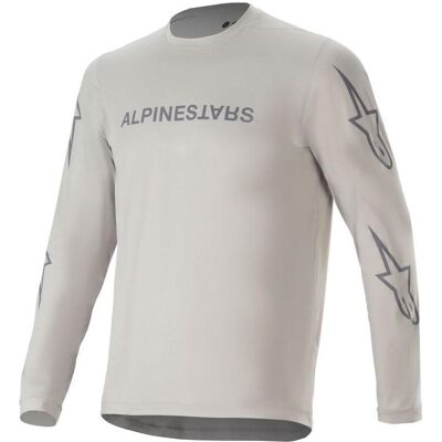 Alpinestars, Herren, Velotrikot, Jersey 24 A-Dura Switch Ls (L), Grau, L Alpinestars, Herren, Velotrikot, Jersey 24 A-Dura Switch Ls (L), Grau, L
