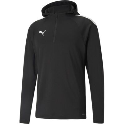 Puma Herren, Pullover, teamLIGA Training Fleece-657240, Schwarz, Weiss, (S) Puma Herren, Pullover, teamLIGA Training Fleece-657240, Schwarz, Weiss, (S)