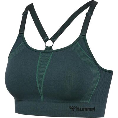 Hummel HmlMT Power Seamless Sports Bra - Grün - Sport-BH Hummel HmlMT Power Seamless Sports Bra - Grün - Sport-BH