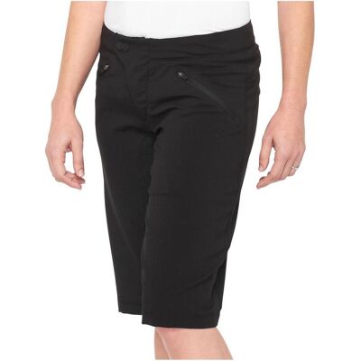 100% Damen Ridecamp Shorts Schwarz - Mountainbike 100% Damen Ridecamp Shorts Schwarz - Mountainbike
