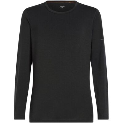 Icebreaker, Herren, Funktionsshirt, Men Merino Blend Core Heavyweight LS Crewe (S), Schwarz Icebreaker, Herren, Funktionsshirt, Men Merino Blend Core Heavyweight LS Crewe (S), Schwarz
