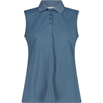 CMP Campagnolo, Damen, Funktionsshirt, Funktions Polo (L), Blau, L CMP Campagnolo, Damen, Funktionsshirt, Funktions Polo (L), Blau, L