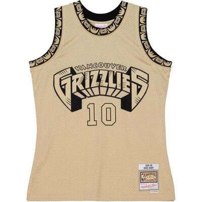 Mitchell & Ness, Herren, Sportshirt, Swingman Khaki Jersey Vancouver Grizzlies Mike Bibby - M (M), Beige, M Mitchell & Ness, Herren, Sportshirt, Swingman Khaki Jersey Vancouver Grizzlies Mike Bibby - M (M), Beige, M