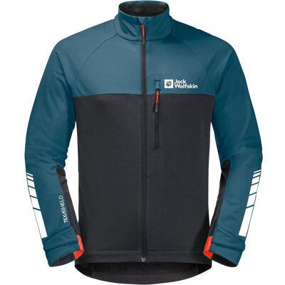 Jack Wolfskin, Herren, Velojacke, Morobbia (S), Blau, S Jack Wolfskin, Herren, Velojacke, Morobbia (S), Blau, S